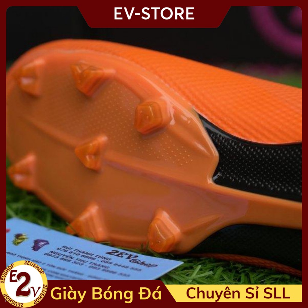 Giày Bóng Đá FG 𝐀𝐝𝐢𝐝𝐚𝐬 X18 Cam - Giày đá bóng nam cao cấp