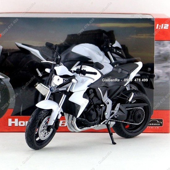 Xe Mô Hình Môtô Honda Cb1000r Tỉ Lệ 1:12 - Joycity - Trắng - 8662.3