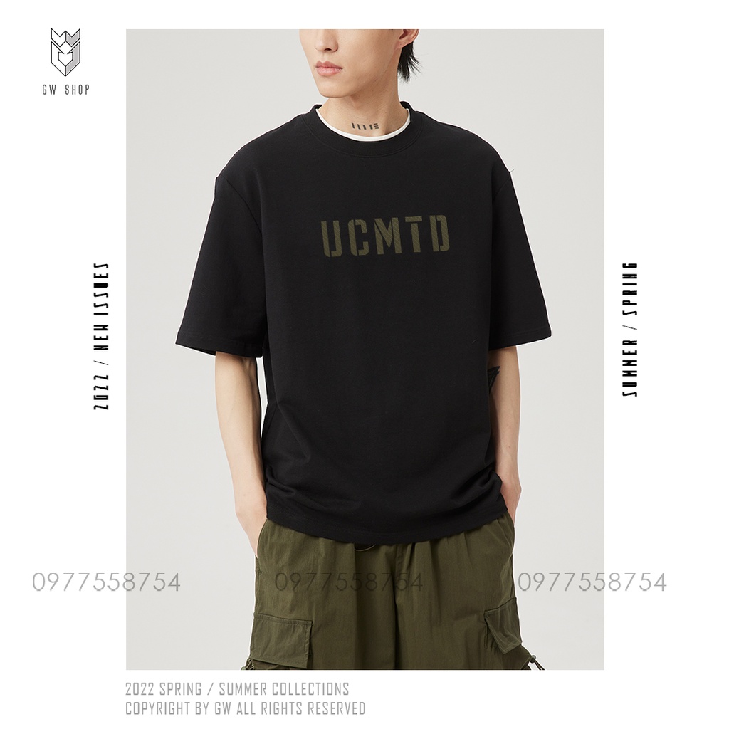 Áo thun nam nữ Unisex UCMTD , áo phông tay lỡ in local brand - GW Shop