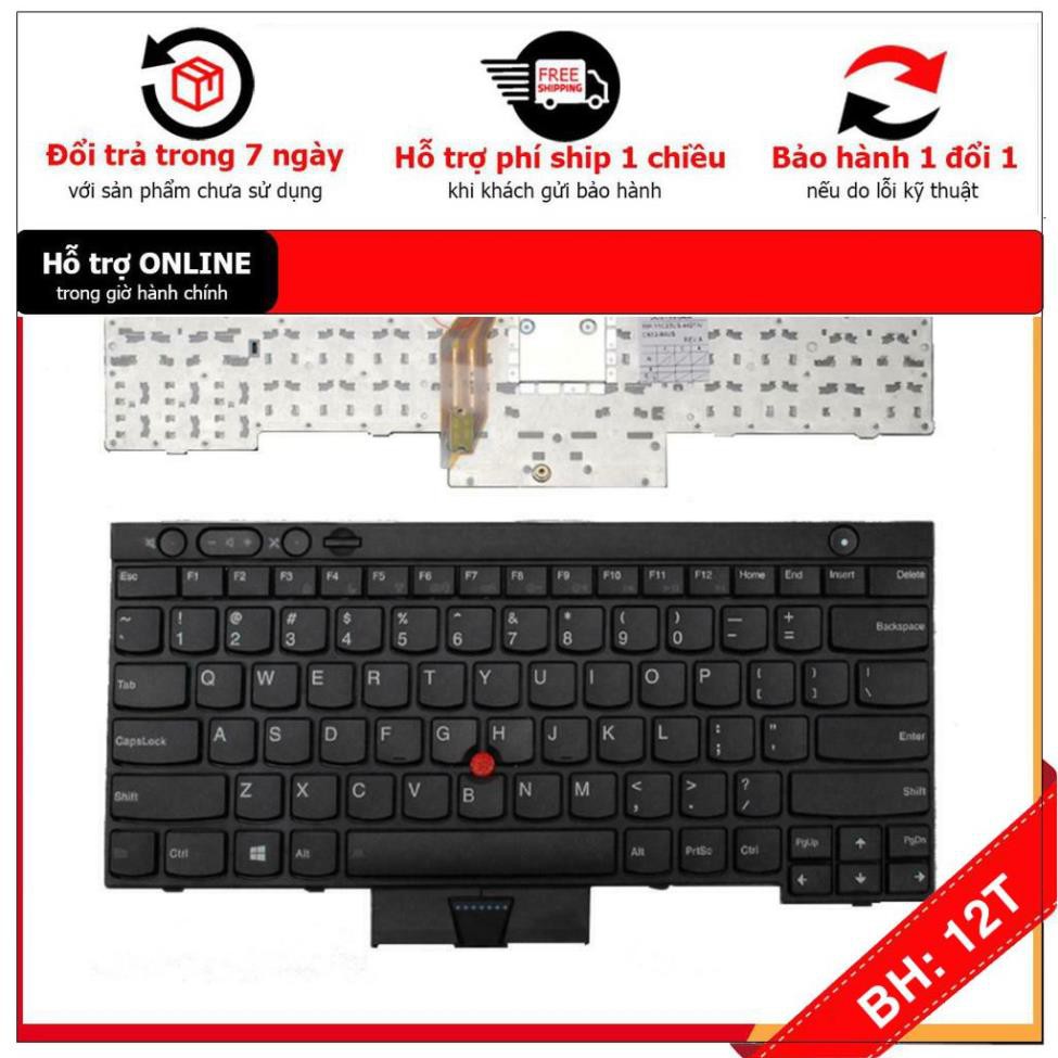 [BH12TH] 🎁 Bàn phím laptop Lenovo ThinkPad T430 T430s X230 T530 W530 L430 L530