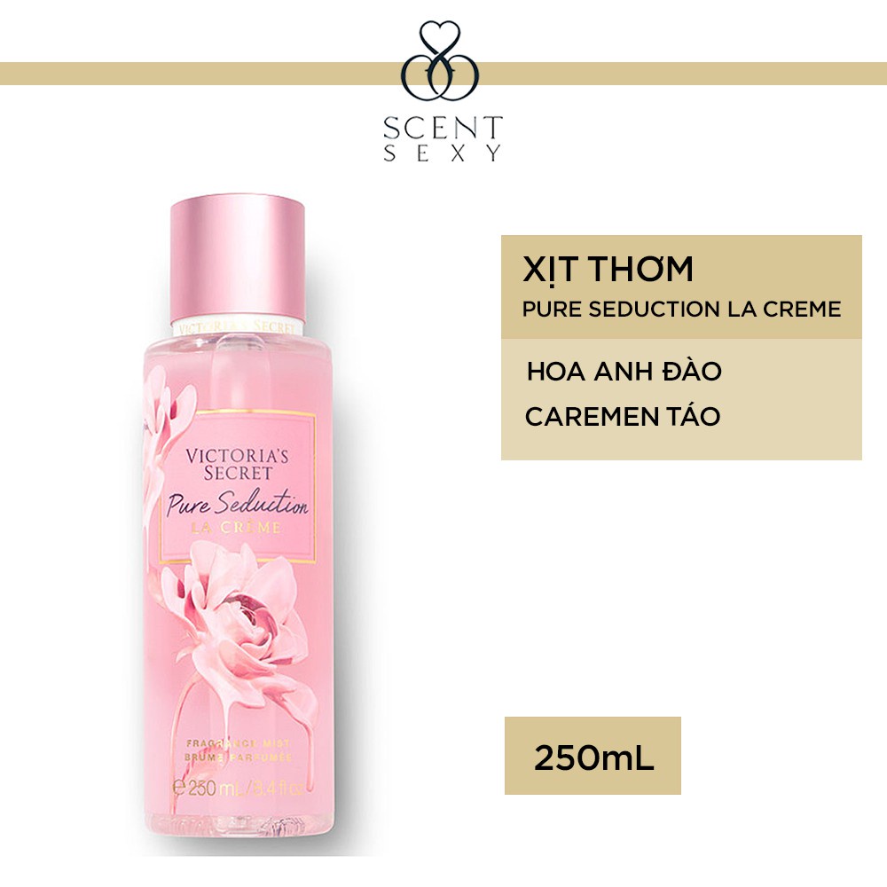 Xịt Thơm Body, Toàn Thân Victoria's Secret 250ml các loại