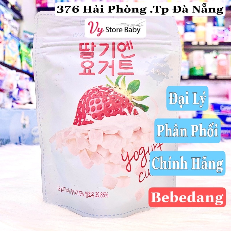 SỮA CHUA khô hoa quả sấy lạnh BEBEDANG Hàn Quốc 10m+ (Date 10/2022)