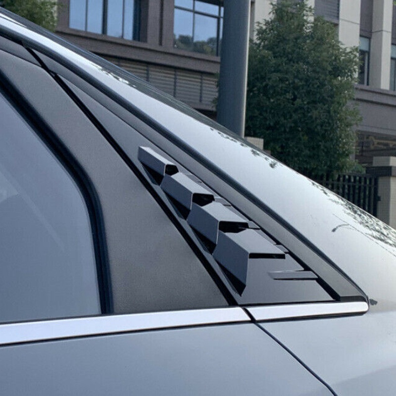 ◄Viền Bọc Cửa Sổ Xe Hơi Màu Đen Bóng Cho Hyundai Elantra Avante CN7 / I30 2020 2021