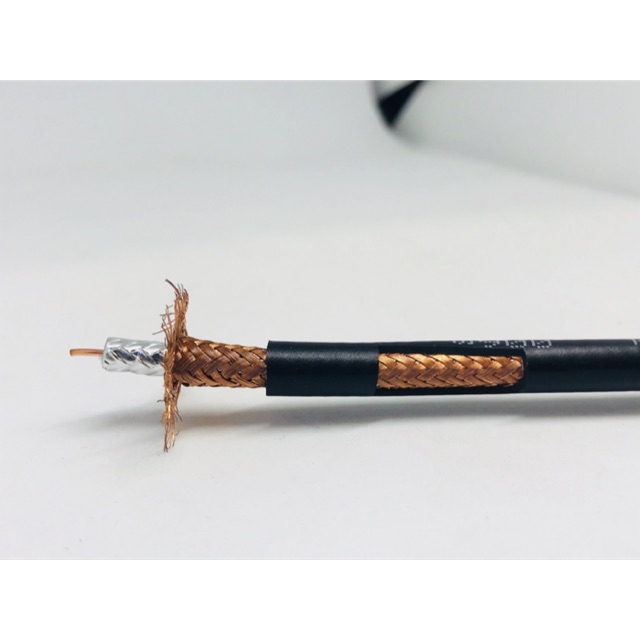 Dây tín hiệu RG58 50ohm tín hiệu cao tần đơn giá 1 mét