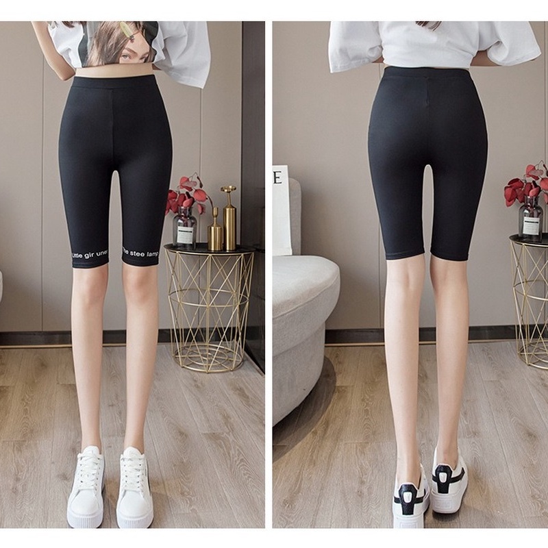 Quần lửng ôm dáng lưng cao thời trang cho nữ