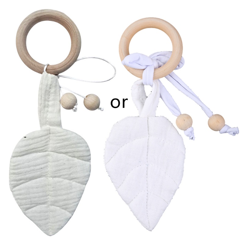 Đồ Chơi Gặm Nướu Hình Chiếc Lá DIY Dành Cho Bé