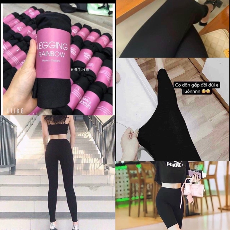 Quần Legging Đùi,Dài, Nâng Mông Cạp Cao Siêu Hot Siêu Co Giãn Loại 1