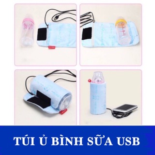 Túi ủ bình sữa thông minh bằng điện nguồn usb