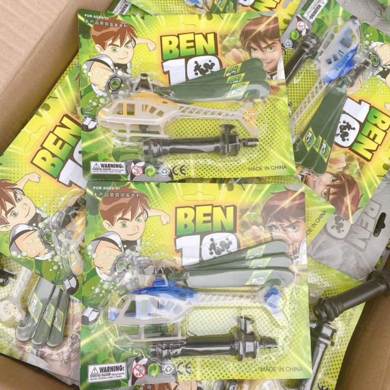 Đồ chơi trẻ em máy bay BEN 10 bằng nhựa cho trẻ giải trí  BEN10