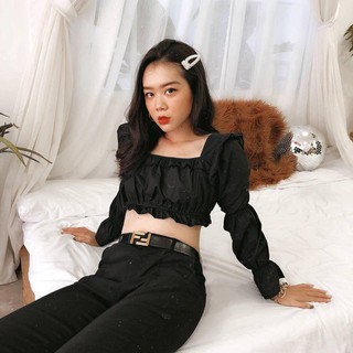 ÁO TRỄ VAI TAY BÈO FREESIZE