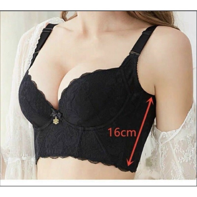 Áo ngực ren bản to định hình vòng 1, áo ngực che mỡ lưng nách 0806
