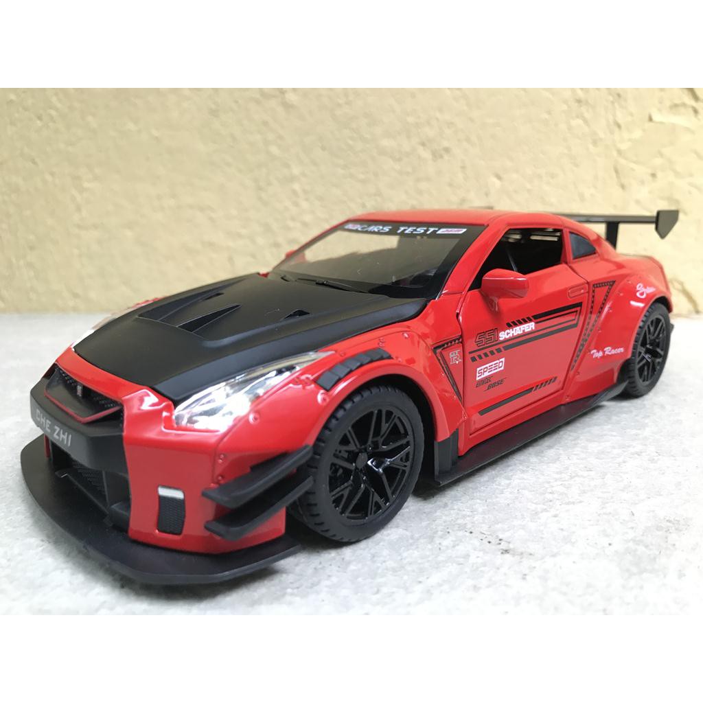 Mô hình xe Ô tô NISSAN GT- R 1:24