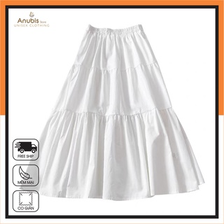 Chân váy 3 tầng - chân váy 3 tầng dài qua gối