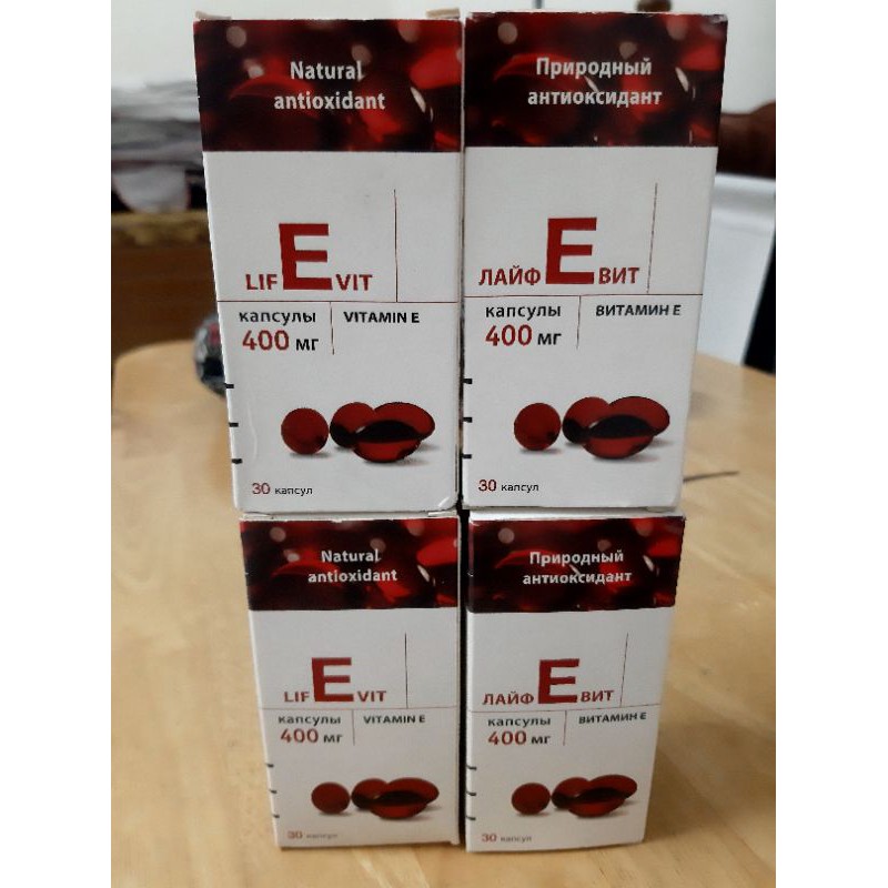 Vitamin E  đỏ của nga 400mr | BigBuy360 - bigbuy360.vn