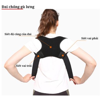 Đai Chống Gù Lưng Tạo Dáng Chuẩn