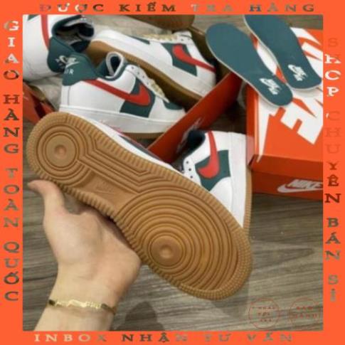GIÀY SNEAKER AF1 MÀU XANH ĐỎ , Giày_Nike Gucci, Giày AF1 Gucci Hàng Cao Cấp - duonghoashop