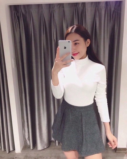 Áo Body Tay Dài Cổ 3p - Hàng VNXK