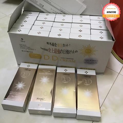Kem trang điểm chống nắng Benoa DD Daily Defense Cream nội địa Nhật Bản💖FREESHIP💖Giúp bạn làn da trắng tự nhiên,dưỡng ẩm | BigBuy360 - bigbuy360.vn