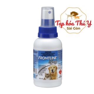 [ 100ml ] DUNG DỊCH XỊT VE RẬN BỌ CHÉT CHO CHÓ FRONTLINE SPRAY