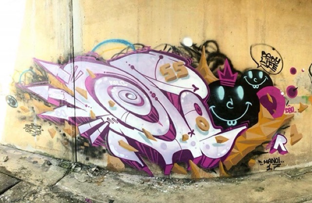 1 chai Sơn xịt One Take Graffiti