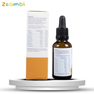 Vitamin Tổng Hợp Zeambi 30ml - Anh Quốc cho Bé Từ 6 tháng tuổi