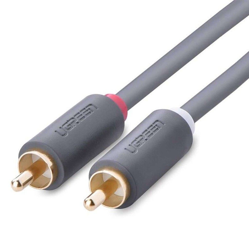 Cáp AV hoa sen 2 đầu RCA 1.5m chính hãng Ugreen UG 10517