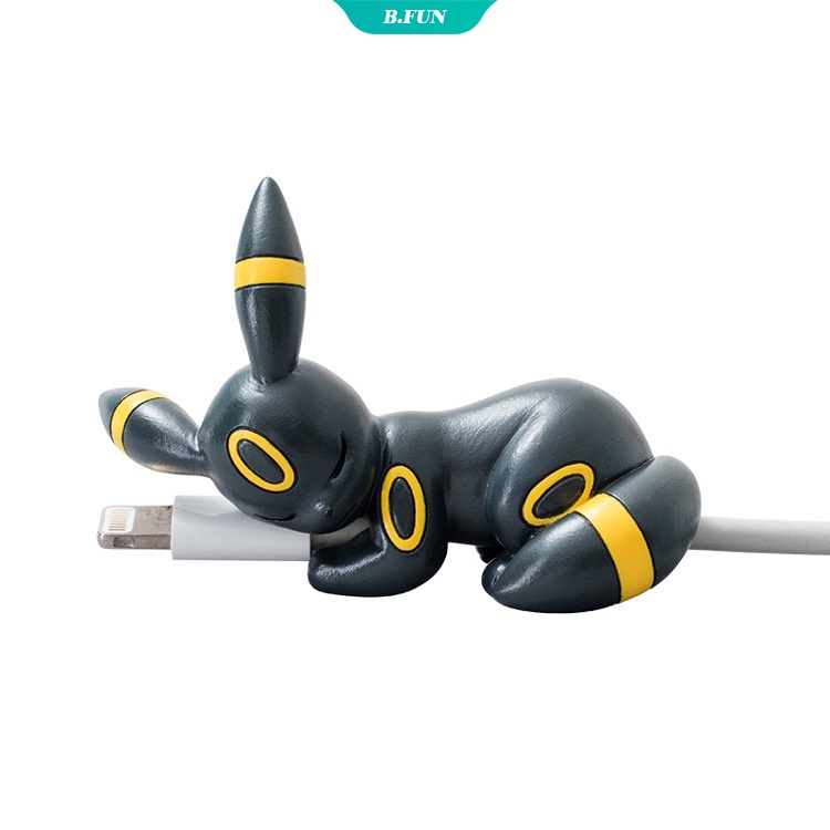 Phụ Kiện Bảo Vệ Đầu Dây Cáp USB Hình Pokemon Chơi Pokemon Cắn Làm Phụ Kiện Hóa Trang Vui Nhộn