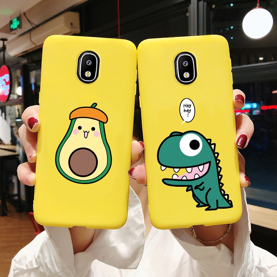 Ốp điện thoại silicon mềm in hình hoạt hình cho Samsung Galaxy J3 J5 J7 Pro 2017 J330 J530 J730