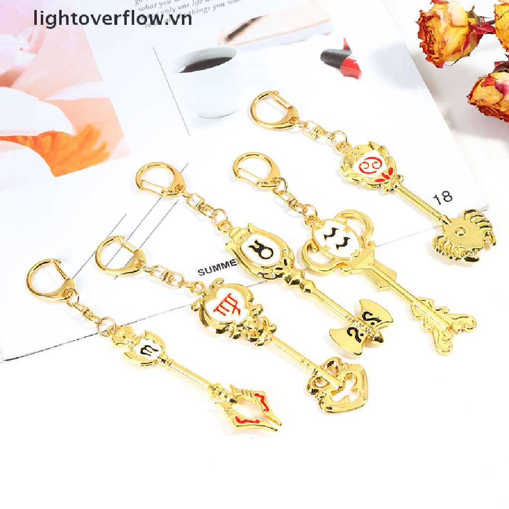 Móc Khóa Hình Cung Hoàng Đạo Hoạt Hình Fairy Tail