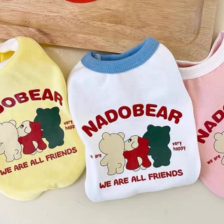 [Có sẵn] Áo ba lỗ "NADOBEAR" dành cho thú cưng