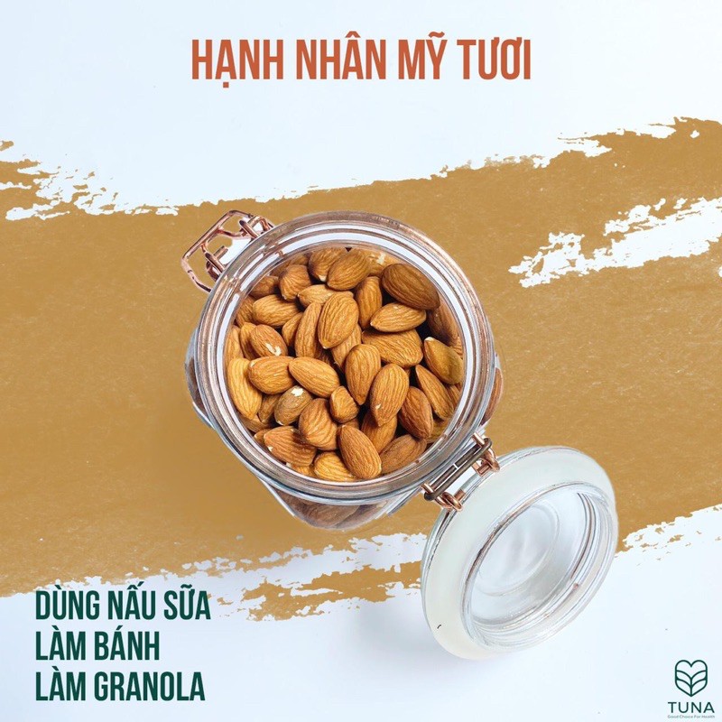 Hạnh Nhân Mỹ Rang Giòn By Tuna