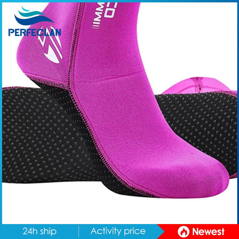 Giày Bốt Lặn Biển Bằng Cao Su Tổng Hợp Màu Đen Ấm Áp XS