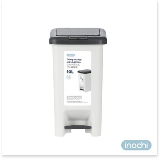 THÙNG RÁC ĐẠP CHỮ NHẬT HIRO INOCHI 10L