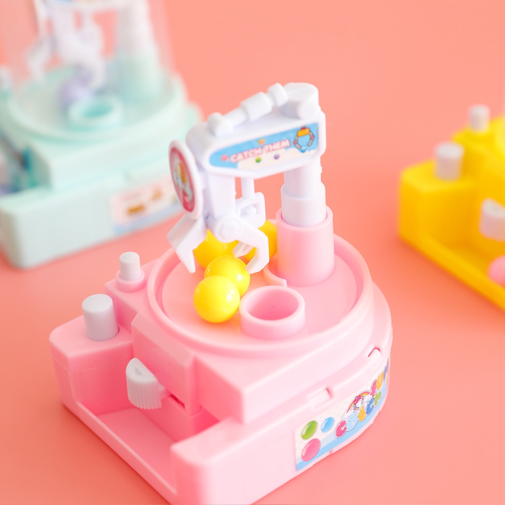 Đồ Chơi Gắp Bóng Mini Rèn Sức Sáng Tạo Cho Bé - Máy Gắp Bóng Mini Tặng Kèm Sticker DUASHOP.