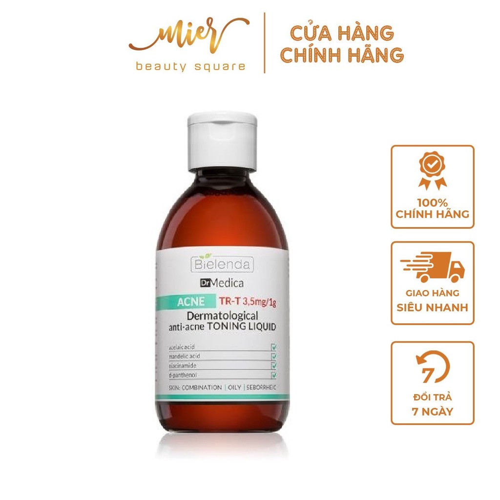 Nước Hoa Hồng Dr Medica Dermatological Anti-Acne Toning Liquid 250ml