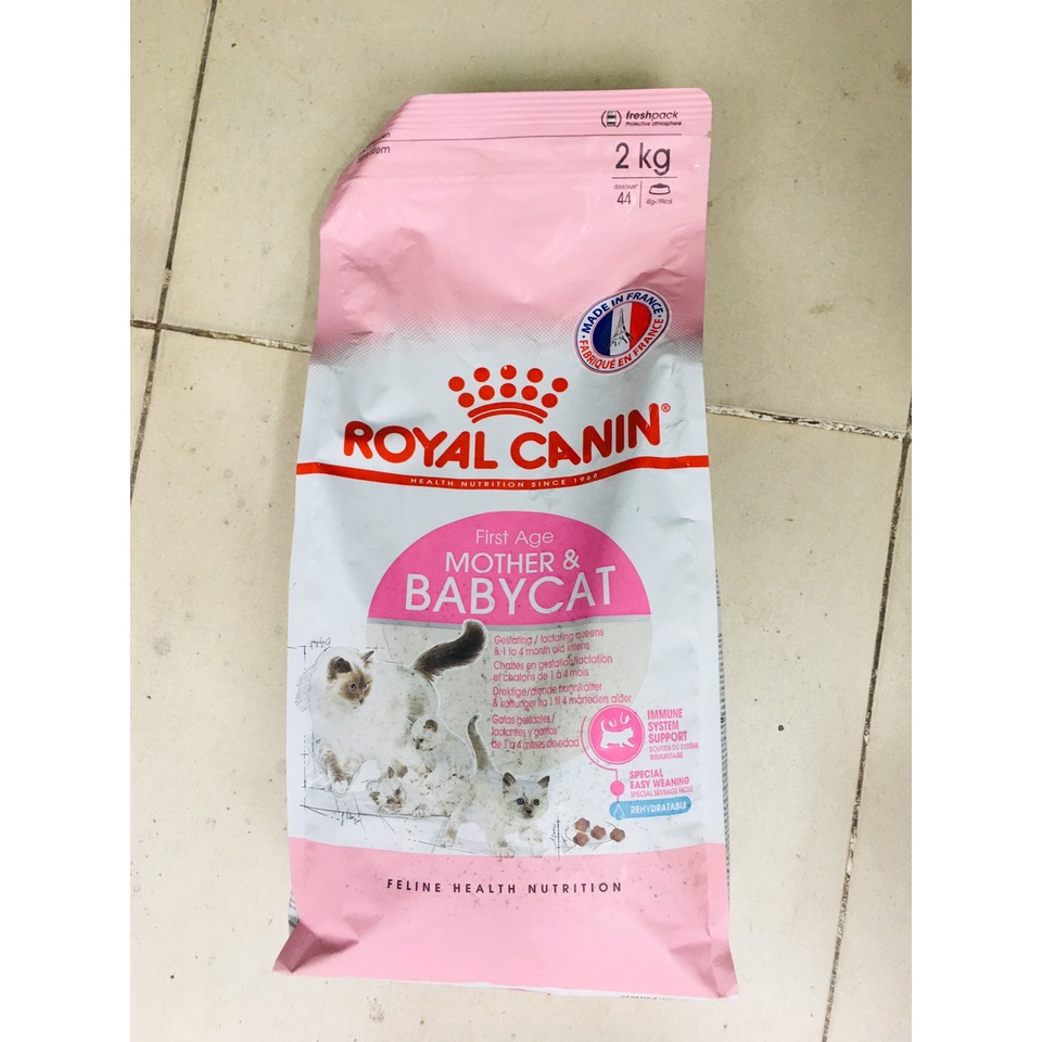 Thức Ăn Hạt Cho Mèo Royal Canin Mother and Baby Cat túi 2kg