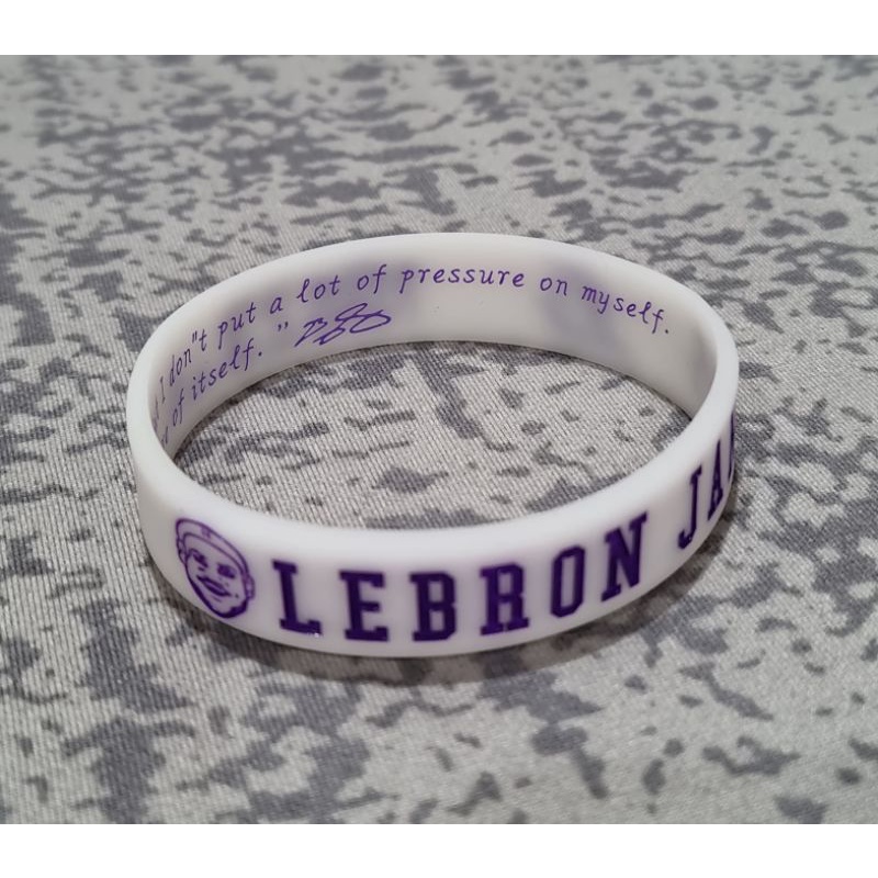 Vòng Tay Bóng Rổ NBA 4.0 Silicon Cao Cấp In Logo Các Ngôi Sao Bóng Rổ NBA Kobe, Curry, James, Irving, Jordan, Durant