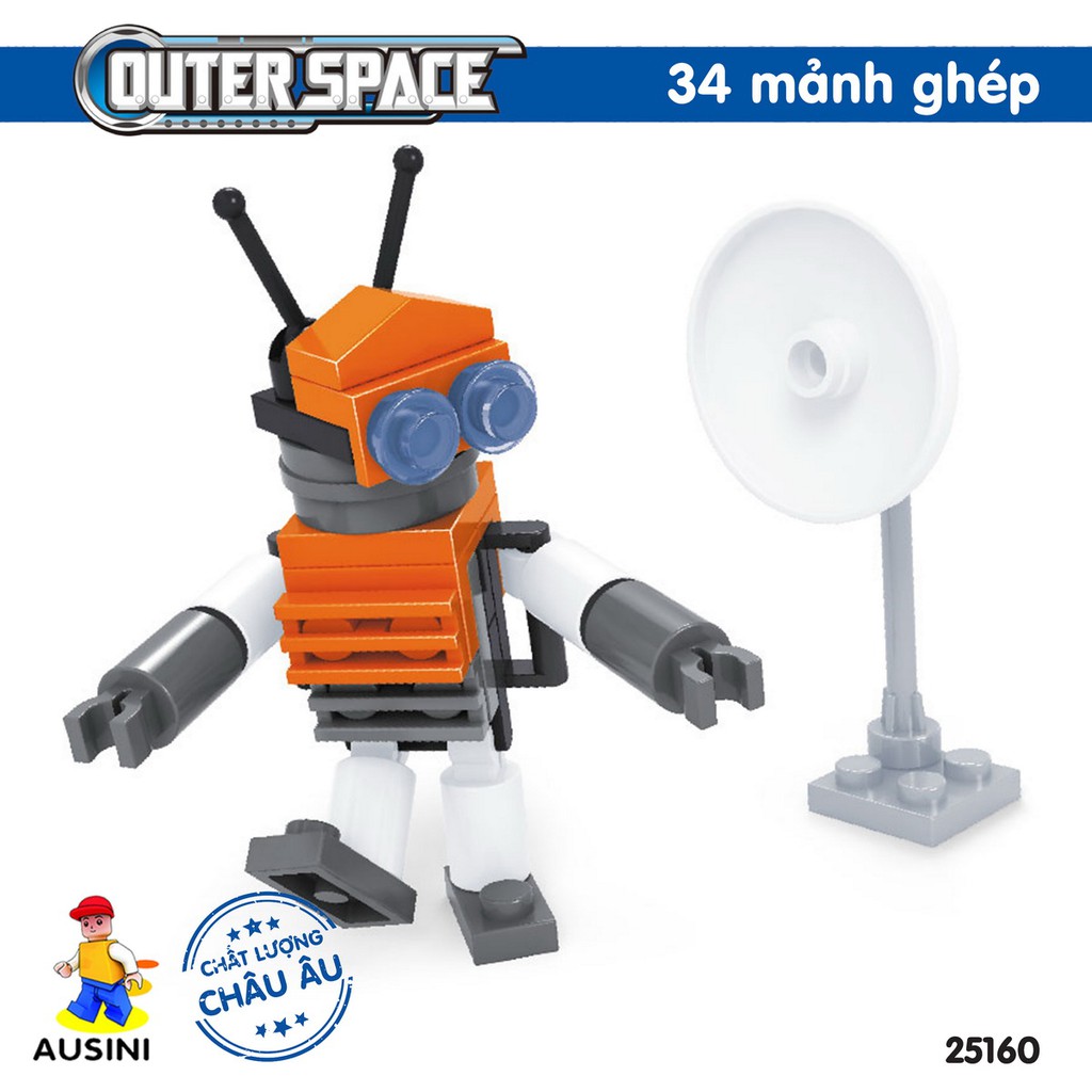 Khám phá vũ trụ Ausini 25160 (34 mảnh ghép)