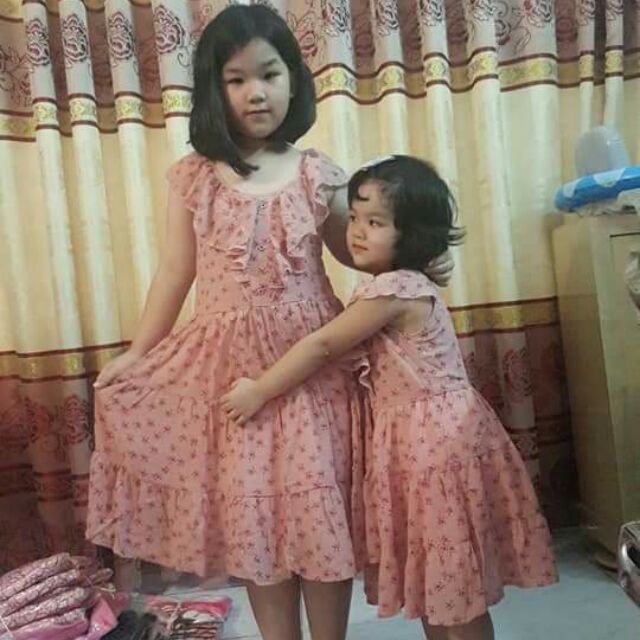 combo 3 đầm voan cho bé gái(linhnguyen)