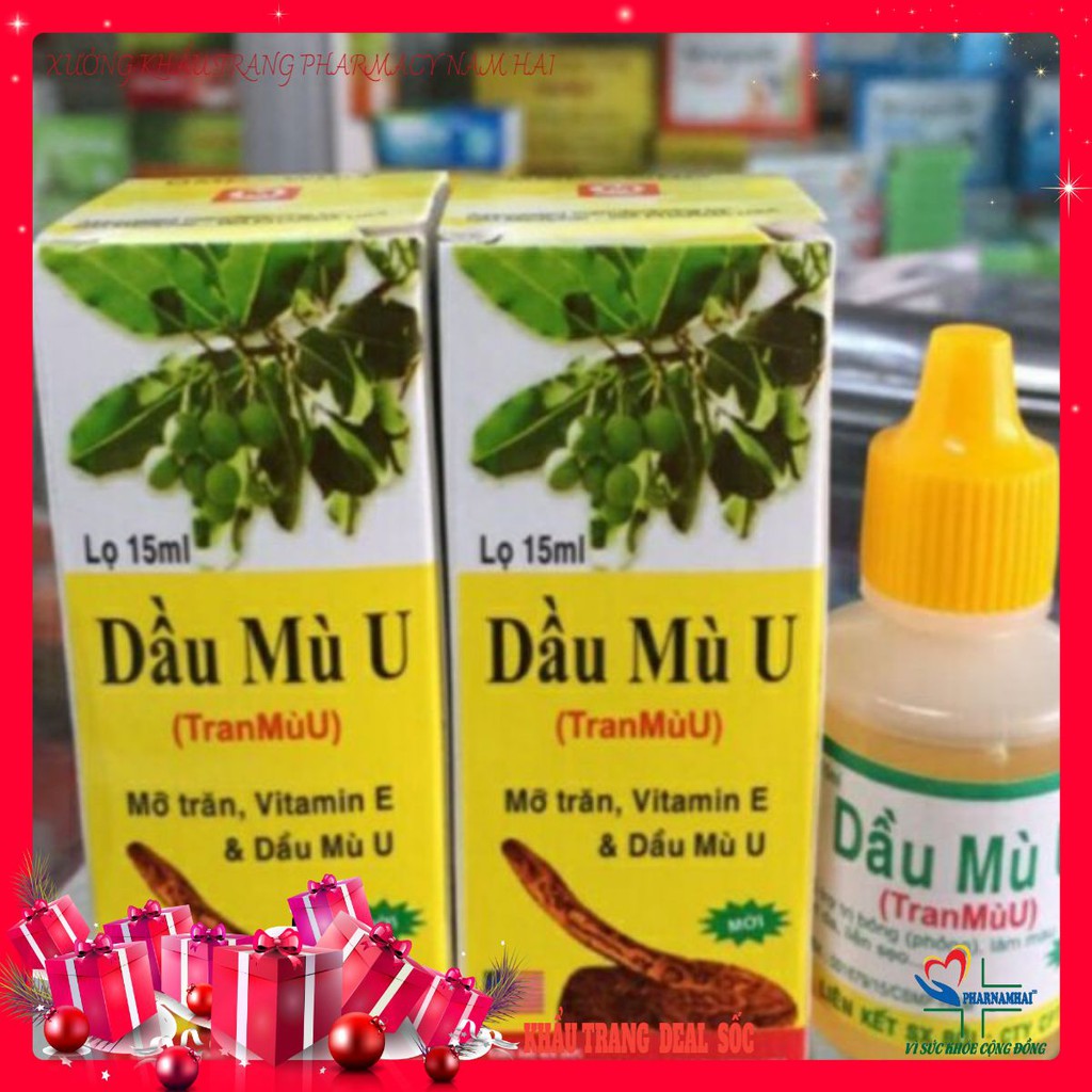 DẦU MÙ U - TRĂN MÙ U 15ml