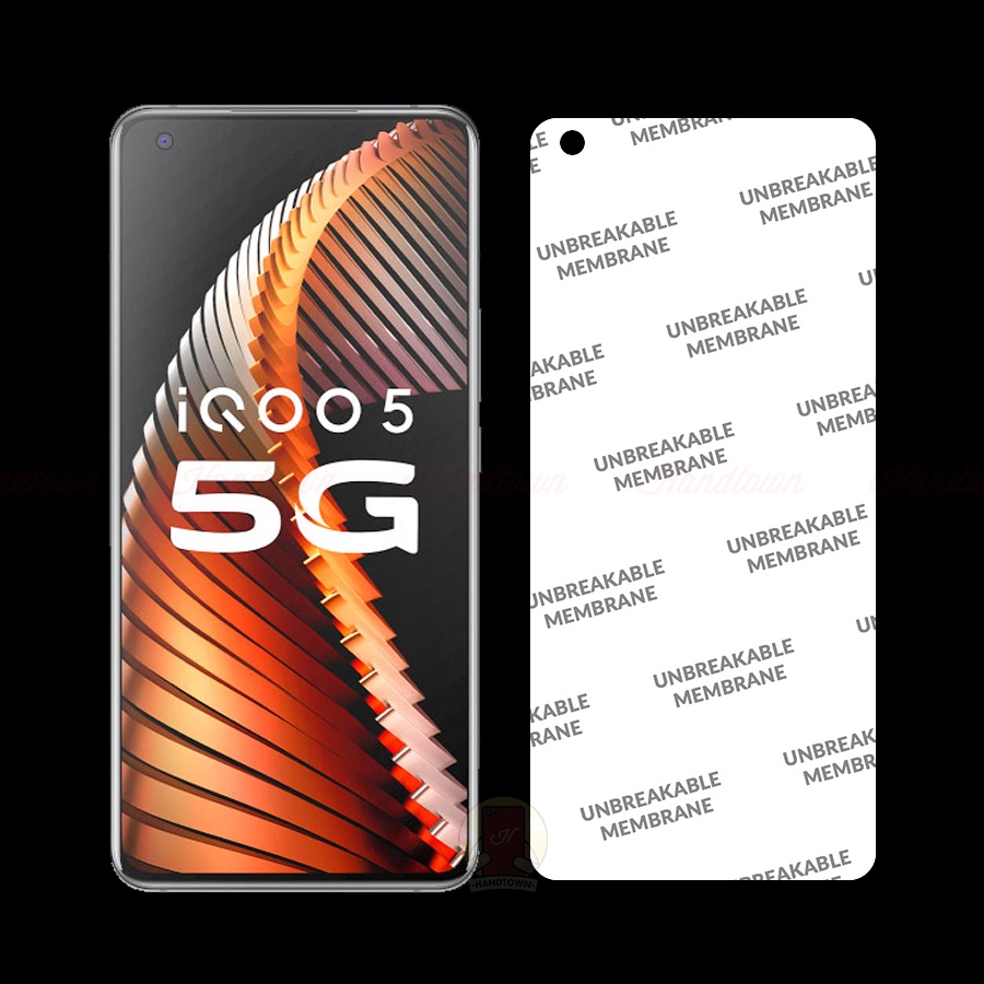 Miếng dán PPF Vivo IQOO 5 Bảo Vệ Máy Chống Xước Chống Nước Chống Vân Tự Phục Hồi Cao Cấp Handtown