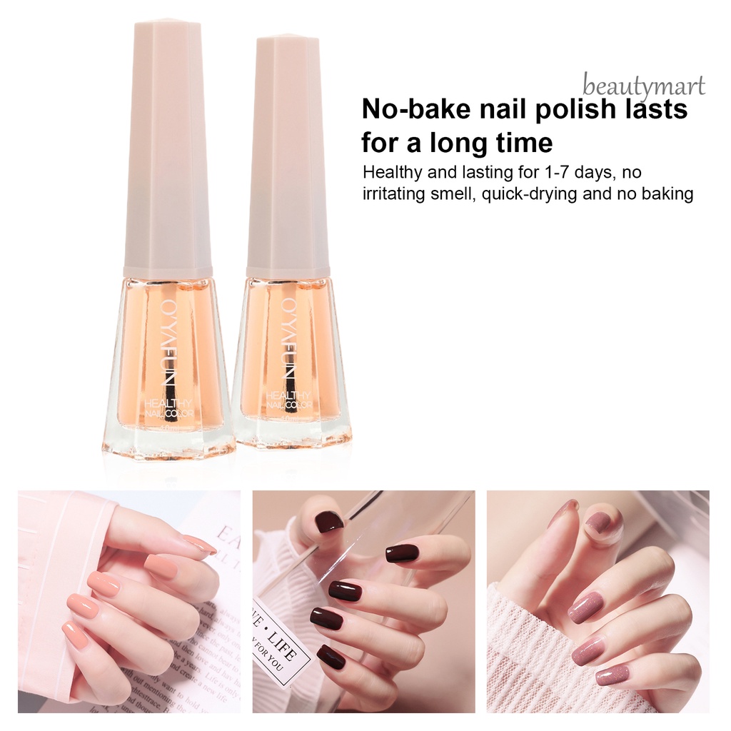 [Hàng mới về] Keo sơn móng tay màu trong suốt nhanh khô tiện lợi 10g