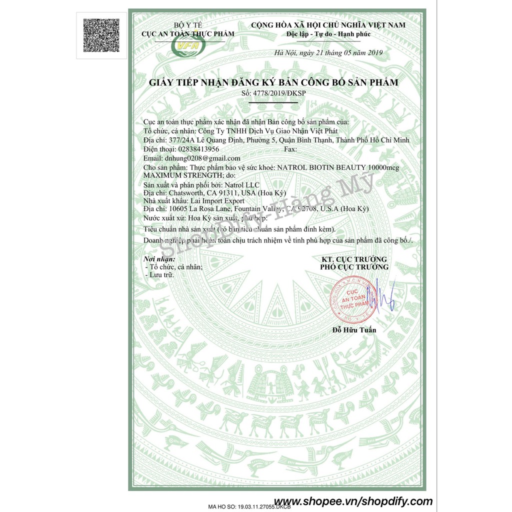 🍓 {Hàng Mỹ} Viên Ngậm Vị Dâu NATROL BIOTIN 250 Viên Hỗ Trợ Tóc, Móng, Da 🍓 | Thế Giới Skin Care