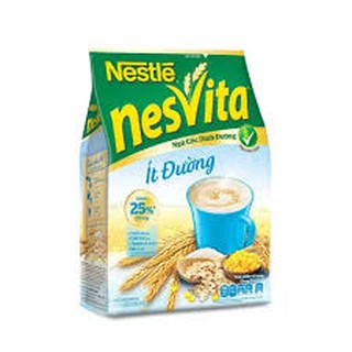 💖DATE MỚI💖Ngũ cốc dinh dưỡng nguyên cám ít đường NesVita Nestlé (16 gói x 25g)