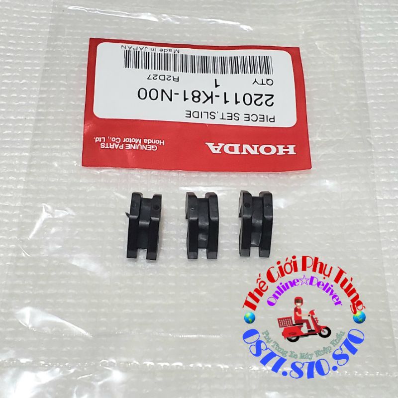 Bộ kẹt trượt nồi AB 110 - Lead 110 - Click 110 - Vision - SCR Zin Honda Nhật Bản - 22011-K81-N00