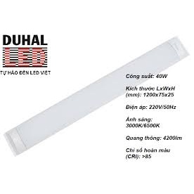 [CHỈ GIAO HẢO TỐC TẠI SÀI GÒN] ĐÈN LED BÁN NGUYỆT DUHAL 0.6 -1.2 MÉT BẢO HÀNH 2 NĂM ĐỔI MỚI
