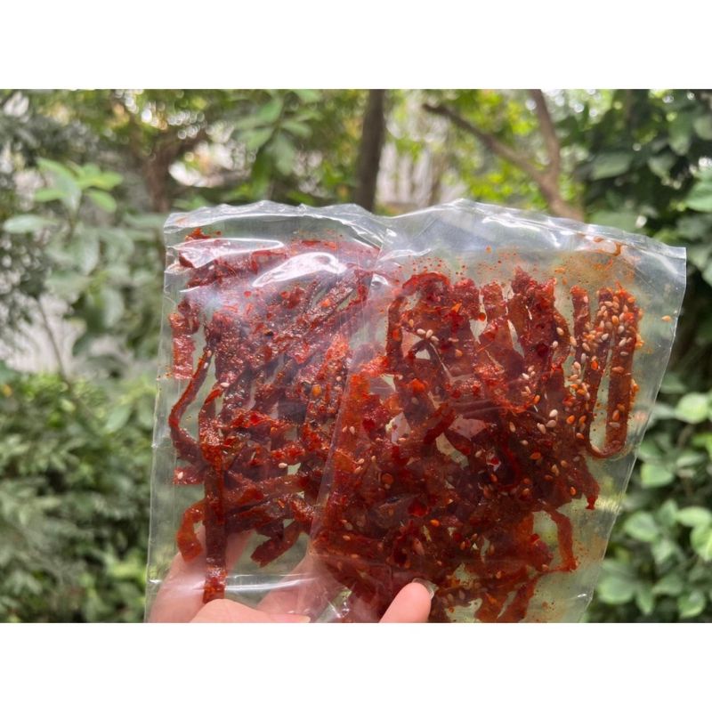 10 gói mực xé sợi tẩm vị thơm ngon
