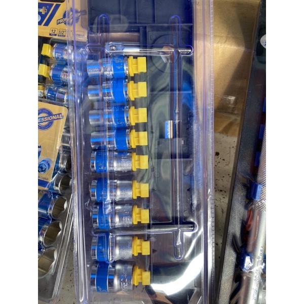 Bộ tuýp bộ khẩu 1/2 Cần Tự Động 12 món, Cần Cong 10 món LS  chắc chắn nặng tay