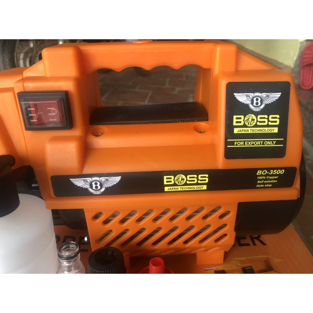 Máy xịt rửa ô tô xe máy Boss B11 3500W