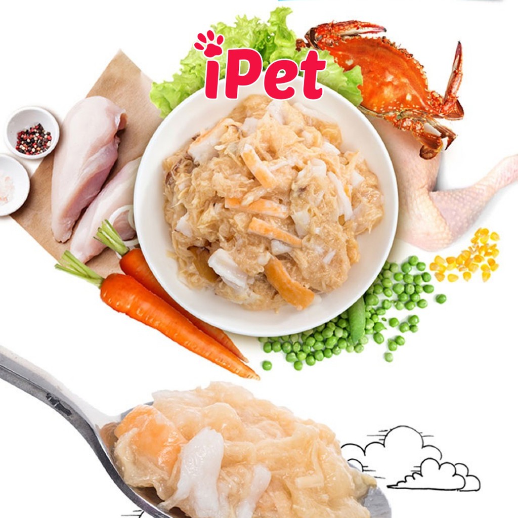 Pate Wanpy Cho Mèo Mọi Lứa Tuổi Gói 80g - iPet Shop